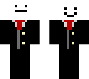 two faces and a suit