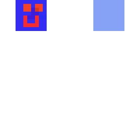 blue with no body