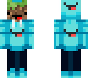 derp grass block (skeppy hoodie) :p