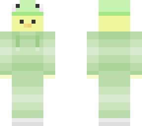 duck in a frog suit