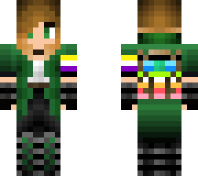 nonbinary/queer pride person