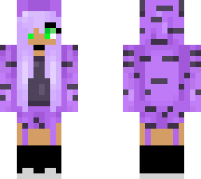 purple tiger girl