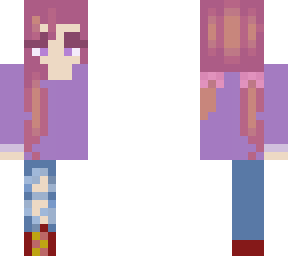 skin collab with beantendo! unfinished