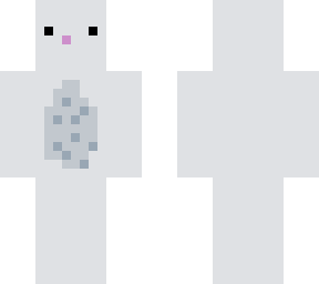 white rabbit/bunny