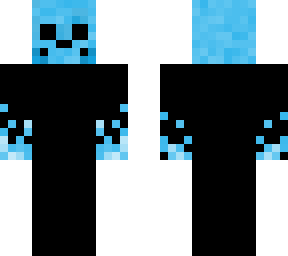 blue skull