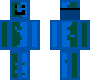 coruption blue dude