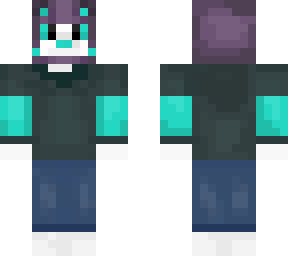cyan snow leopard