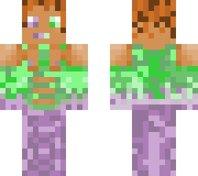 green and purple