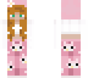 hello kitty ginger hair girl