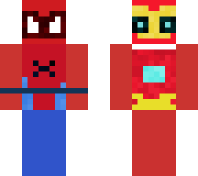 iron man & spider man