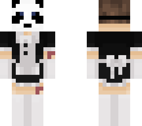 panda mask maid