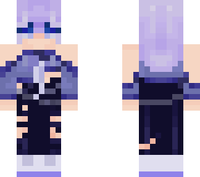 purple girl