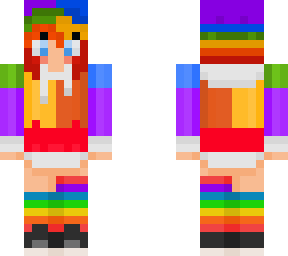 rainbow girl