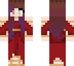 red dress