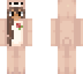 rose bear onesie