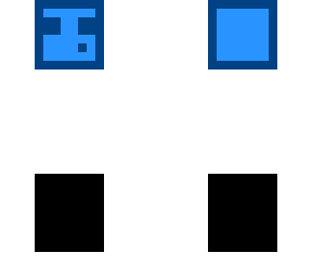 blue slime with a suit updated