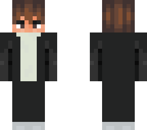 boy with black jacket