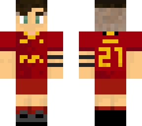 Skin Minecraft Roma Paulo Dybala AS Roma 2022 - 2023 | Minecraft Skin