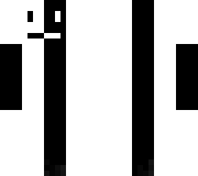 black and white