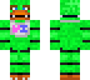 green neon chica