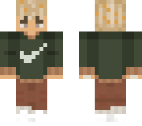 green nike boy