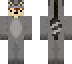 raccoon onesie (remodeled)