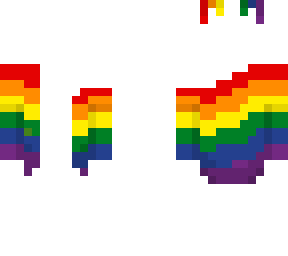 rainbow/queer off the shoulder jacket ob