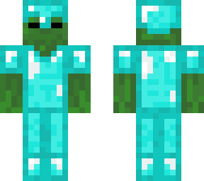 zombie in diamond armor