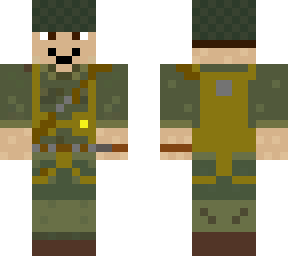 101st airborne ww2 soldier (w smile)