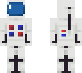 astronaut on blocks