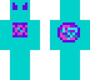 cyan man
