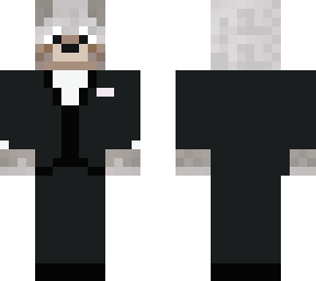 dog in tux