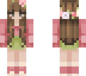 flower person