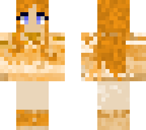 sunset orange girl