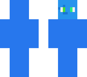 the blue