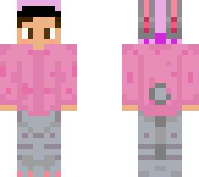 ace bun gamer skin white headphones
