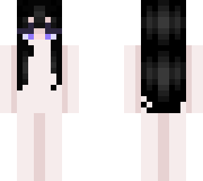 black hair and base!