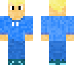 blond guy with among uss underneath