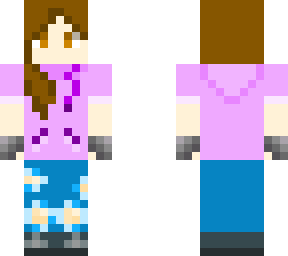 casual hoodie girl - katherine
