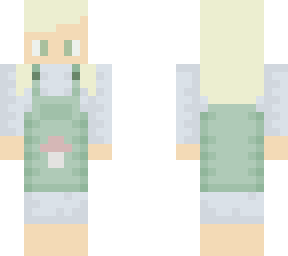 cute mushroom farmer girl