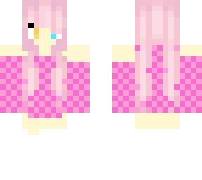 cute pink girl yellow andblue eyes (fixed)