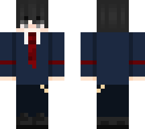 dark haired schoolboy | Minecraft Skin