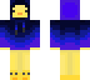 midnight hood duck skin with ducky shoes