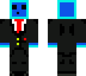 mr.blue slime in suite