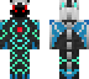 neon cyber wyvern
