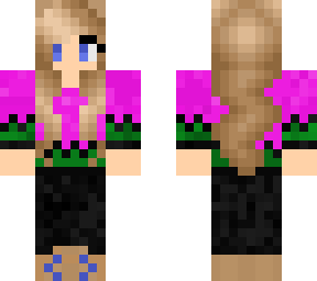 pink teen girl