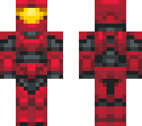 Red Spartan - Xbox 360 Skin Pack 4 | Minecraft Skin