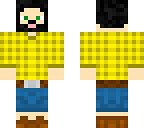 rory wearing buffalo print flannel shirt