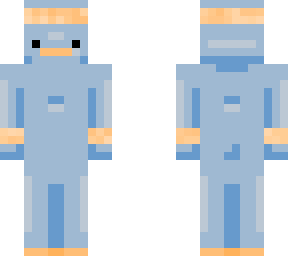 blue duck with sweat bands