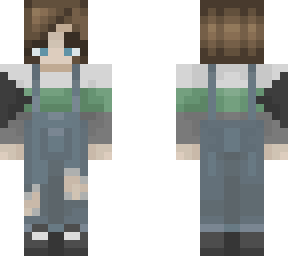 demiromantic with overalls